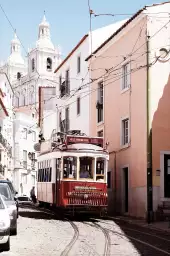 WelcometoPortugal Tram - tableau ville