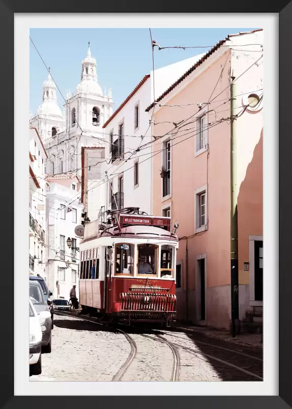 WelcometoPortugal Tram - tableau ville