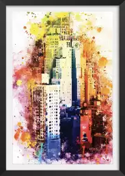 The New Yorker flash vision - poster de new york