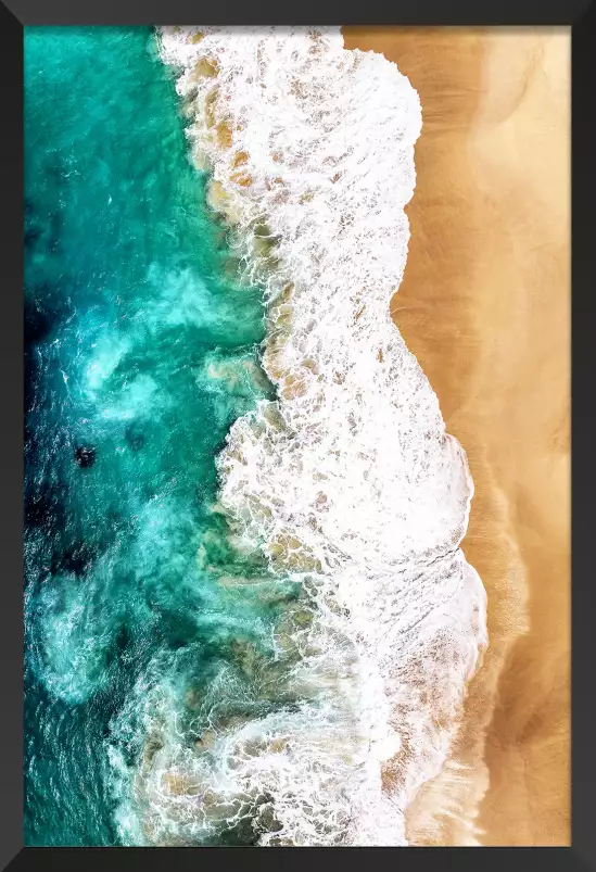 Beauté aerienne de l'océan - tableau mer