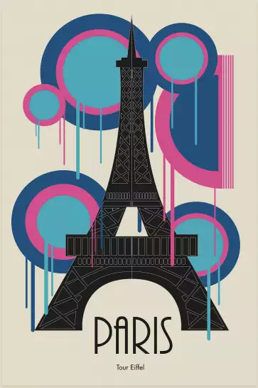 Paris France - affiche paris