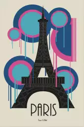 Paris France - affiche paris