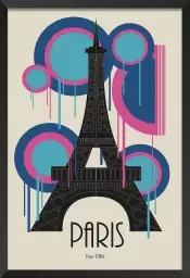 Paris France - affiche paris