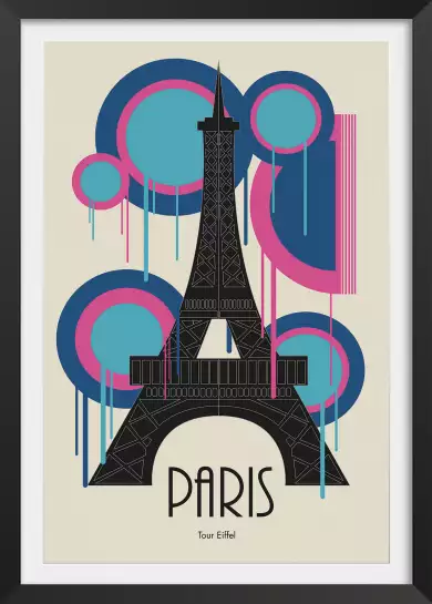Paris France - affiche paris