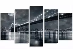 Brooklyn bridge - affiche new york