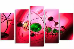 Interny - tableau abstrait design Interny - tableau abstrait design