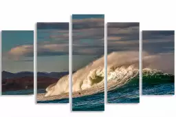 Vague belharra - affiche paysage ocean Vague belharra - affiche paysage ocean