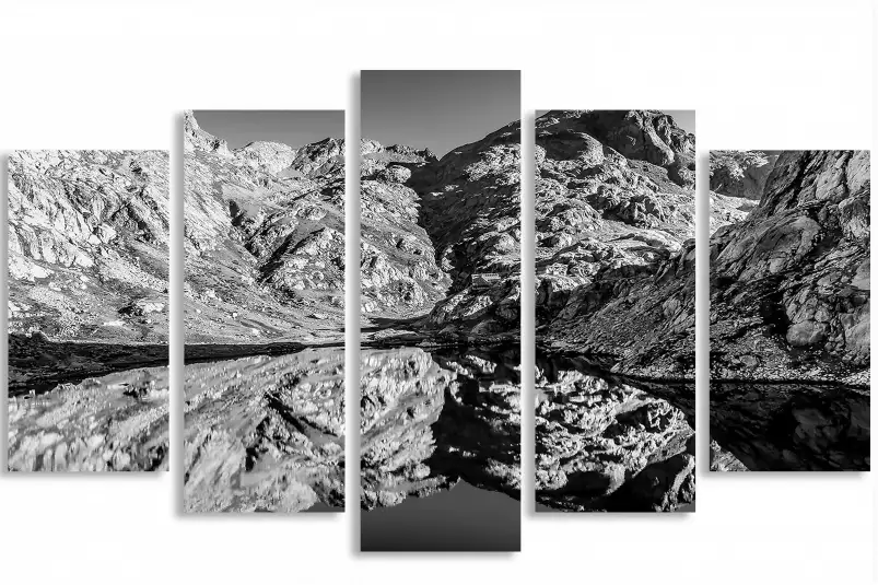 Le lac de la fous - paysage montagne Le lac de la fous - paysage montagne