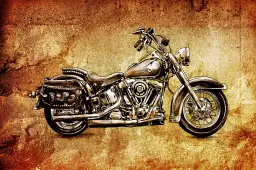 Harley davidson - moto vintage