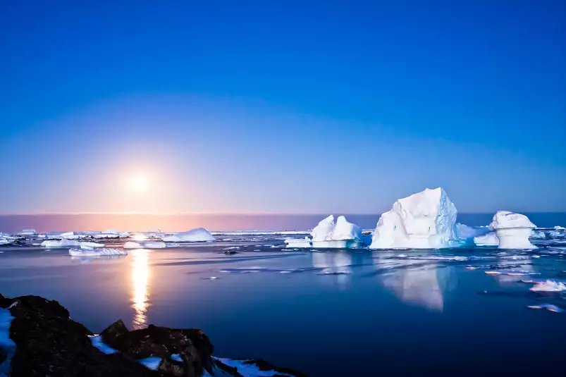 Ocean iceberg - poster paysage