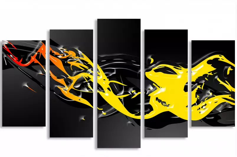 Lago - tableau contemporain Lago - tableau contemporain