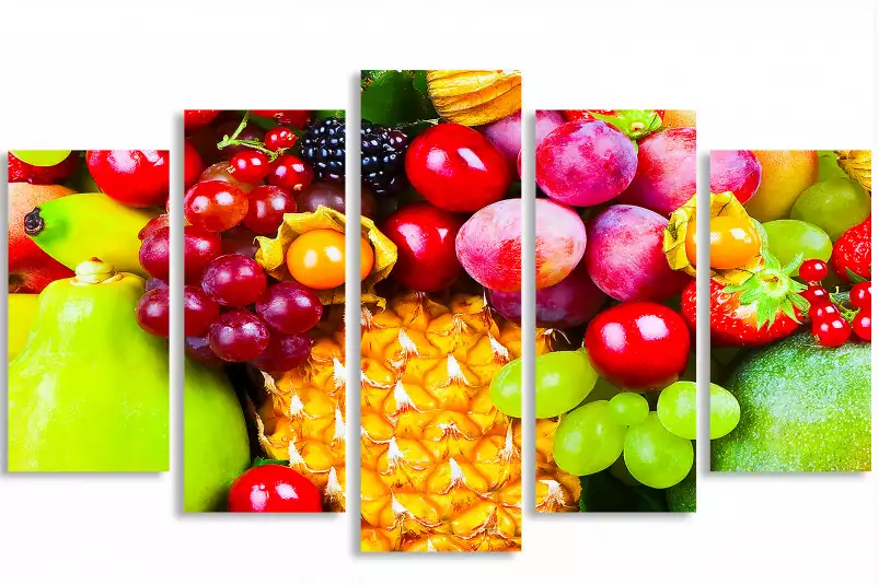 Sélection de fruits - tableaux de fruits