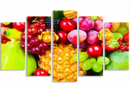 Sélection de fruits - tableaux de fruits