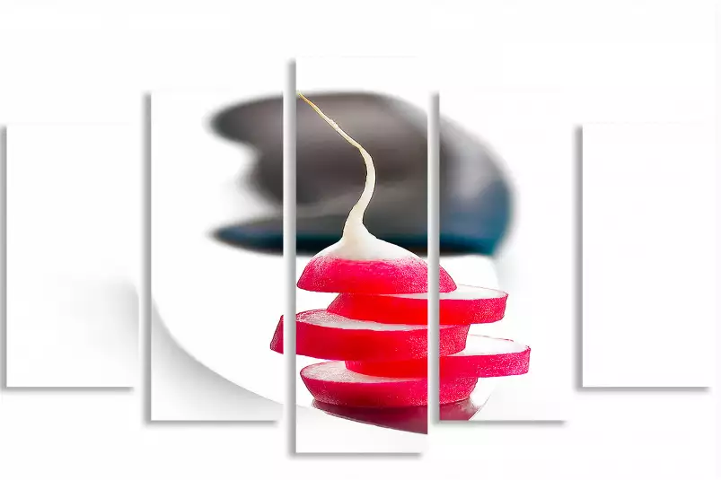 Le radis - affiche legumes Le radis - affiche legumes
