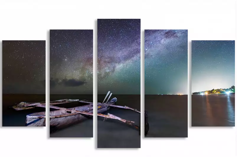 Zanzibar milky way - affiche paysage ile