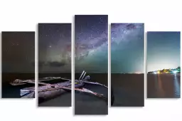 Zanzibar milky way - affiche paysage ile