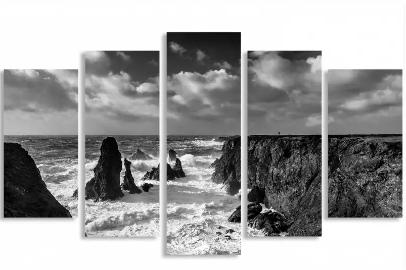 La promenade de port coton - poster paysage La promenade de port coton - poster paysage