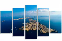Iles frioul - poster mer Iles frioul - poster mer