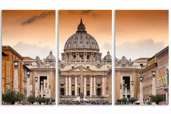 Le Vatican - affiche Italie