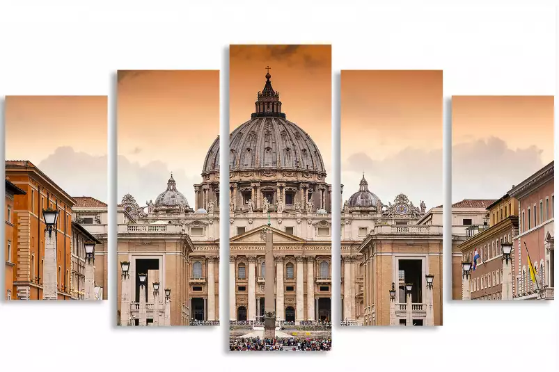 Le Vatican - affiche Italie Le Vatican - affiche Italie