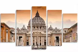 Le Vatican - affiche Italie Le Vatican - affiche Italie