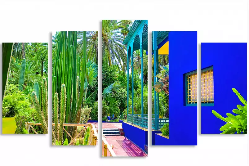 Jardin majorelle - poster cactus