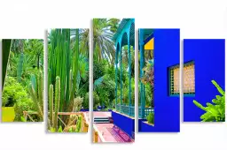 Jardin majorelle - poster cactus