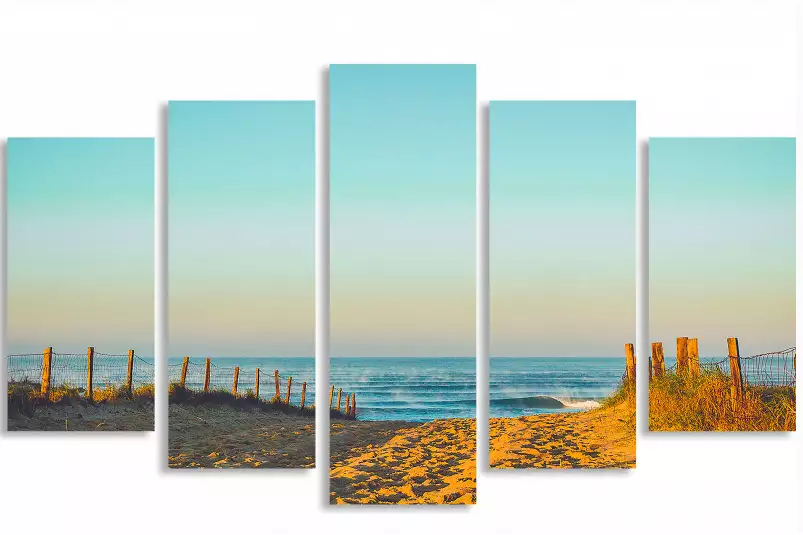 Chemine dune - affiche sud ouest