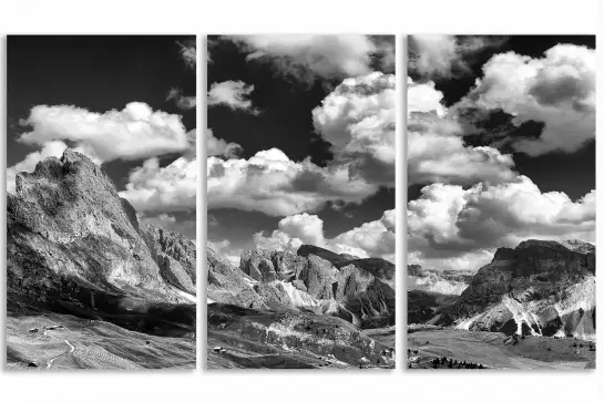 Dolomites - poster montagnes