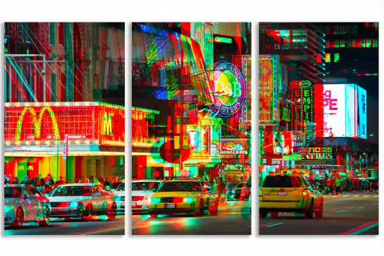 Time square vibrations - deco new york