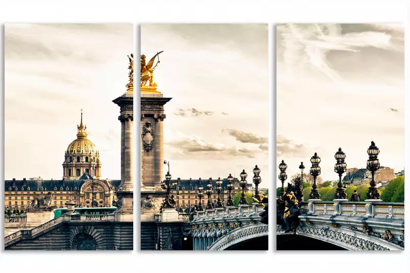 Pont alexandre III - tableau de paris