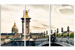 Pont alexandre III - tableau de paris