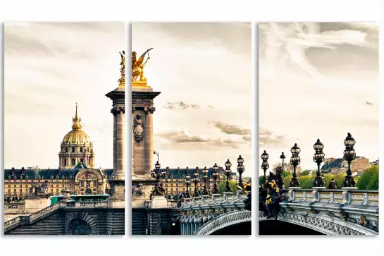 Pont alexandre III - tableau de paris