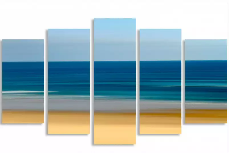 Plage messanges - affiche sud ouest