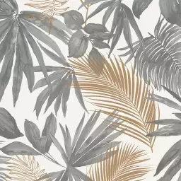 Palmes dorées - tapisserie feuilles