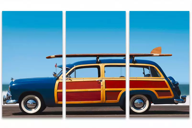 Surf car de legende - poster voitures