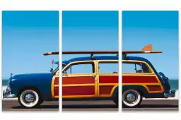 Surf car de legende - poster voitures