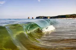 Hendaye mini - tableau bord de mer plage