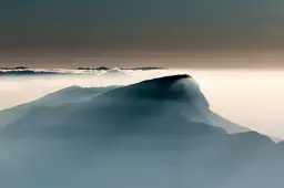 Voile alpin - poster montagnes
