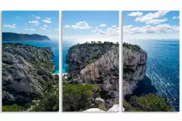 Calanques à cassis - affiche cote d azur