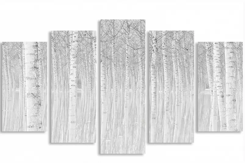 Perspective trees - tableau foret