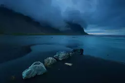 Islande - tableau bord de mer