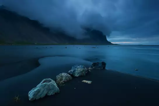 Islande - tableau bord de mer