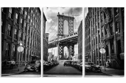 Dumbo brooklyn bridge - poster de new york