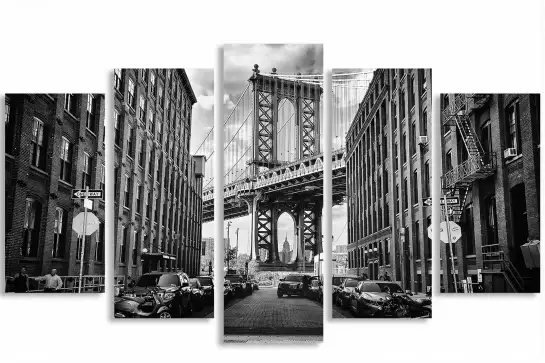 Dumbo brooklyn bridge - poster de new york