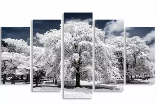 Arbre à neige - affiches paris