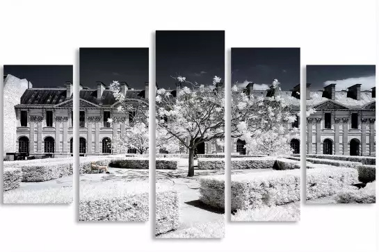 Le louvre jardin des tuileries - paris tableau