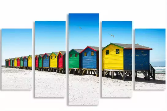 Muizenberg beach - affiche paysage