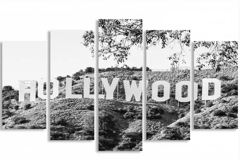 Hollywood black california - affiche ville du monde