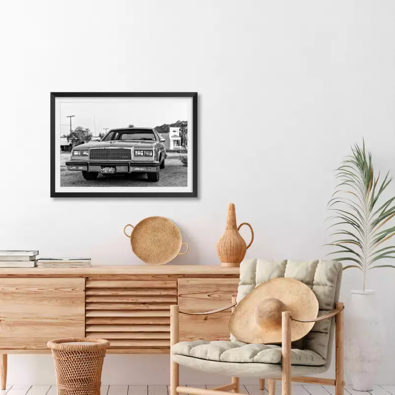 Buick usa 1 - affiche voiture vintage
